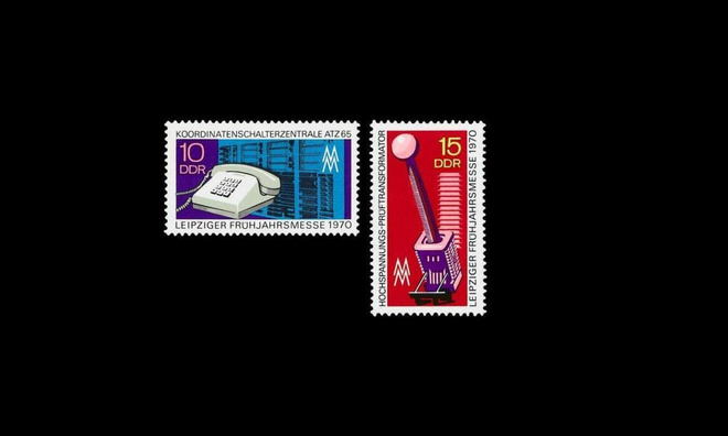 DDR 1551-2 ** Leipzigin kevätmessut (1970)