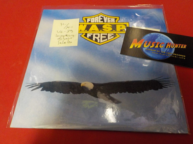 W.A.S.P. - FOREVER FREE M-/M- 7'' SINGLE