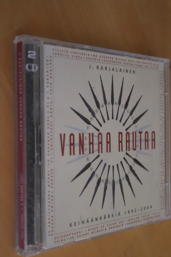CD J. Karjalainen : Vanhaa rautaa Keihäänkärkiä 1992 - 2004