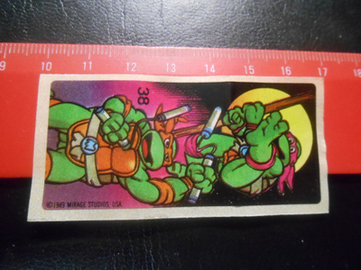 K16 Dunkin Turtles purkkatarra  # 38