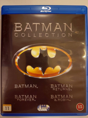 BATMAN -kokoelma (1989-1997)  4xBlu-ray