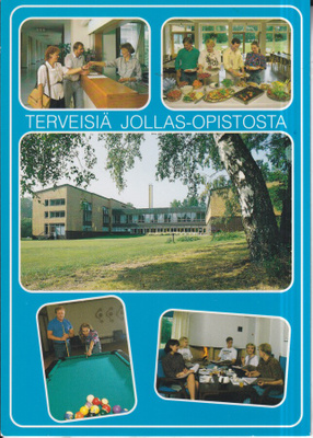 Helsinki, Jollas - Opisto. sommitelmakortti  . e169