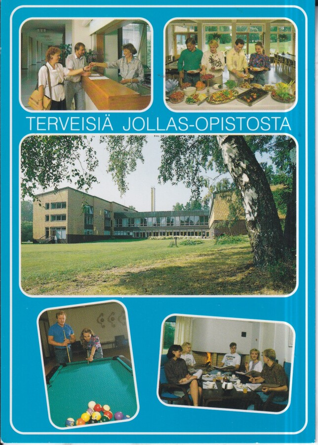 Helsinki, Jollas - Opisto. sommitelmakortti  . e169