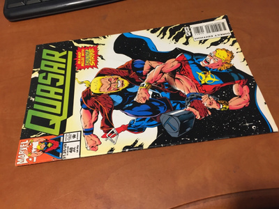 MARVEL QUASAR 48/1993 HYVÄ