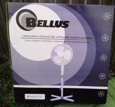 Bellus lattiatuuletin 40 cm / 16" avaamaton.