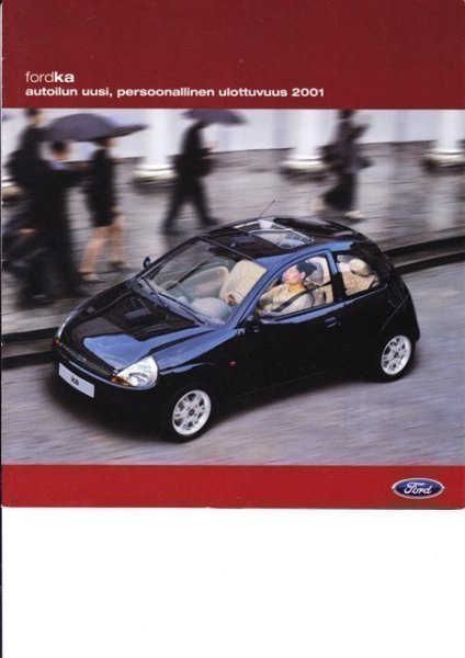 Ford Ka -esite, 2001