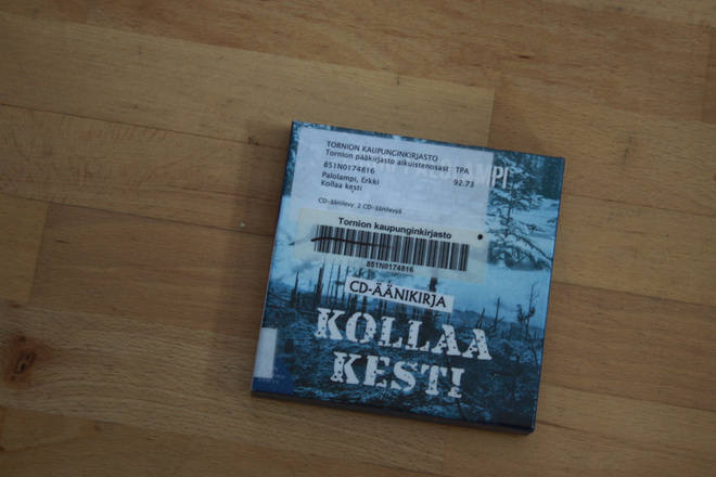 Erkki Palolampi Kollaa kesti äänikirja  2 CD