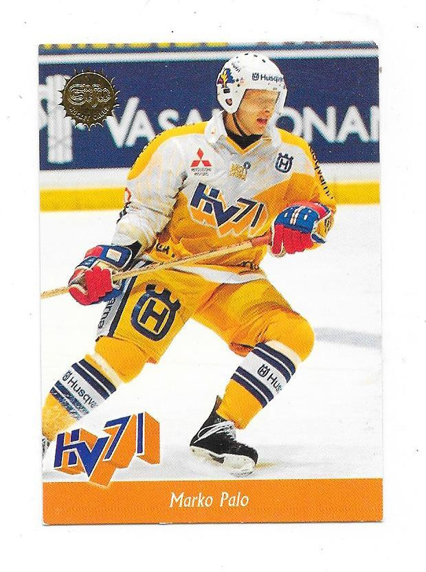 1994-95 SISU #370 Marko Palo HV71 HPK ex Ässät