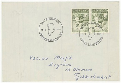 Grönlanti Mi 46 FDC CSR:ään