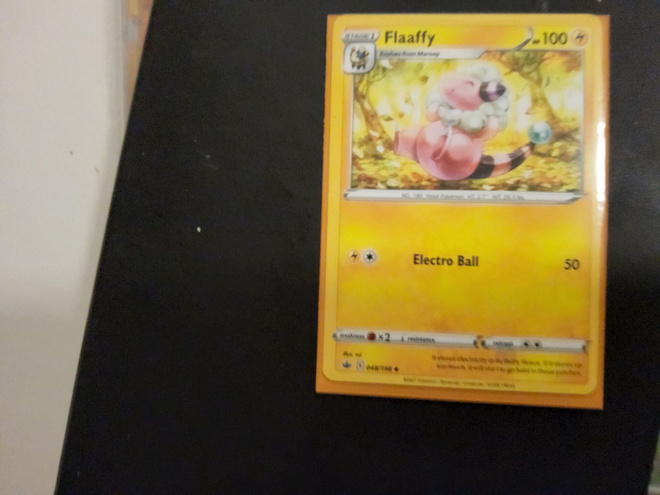 Flaaffy #48 Pokemon Chilling Reign card