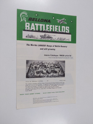 Bellona Battlefields Interim catalogue 1968/69