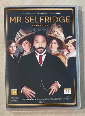 Mr Selfridge: Kausi 1 (3DVD) Jeremy Piven (UUSI)