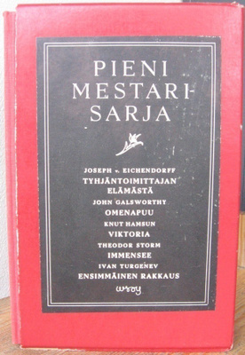 Pieni mestarisarja - viisi kirjaa, säilytyskotelo.