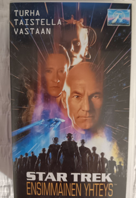 VHS Star Trek Ensimmäinen yhteys