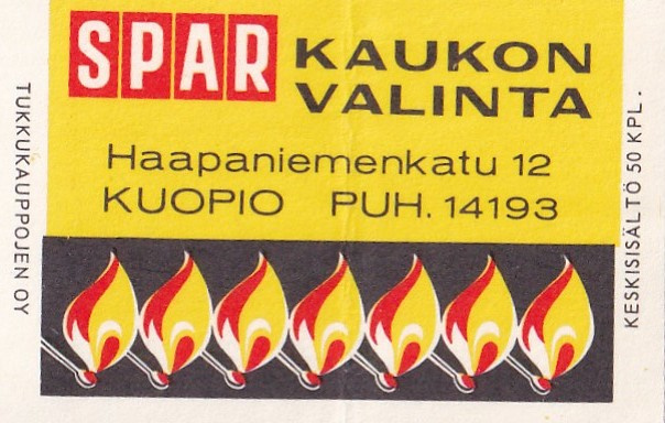 Kuopio. Kaukon valinta , SPAR  b424