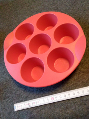 Tupperware silikonivuoka kohvehtivuoka tai Muffinssivuoka