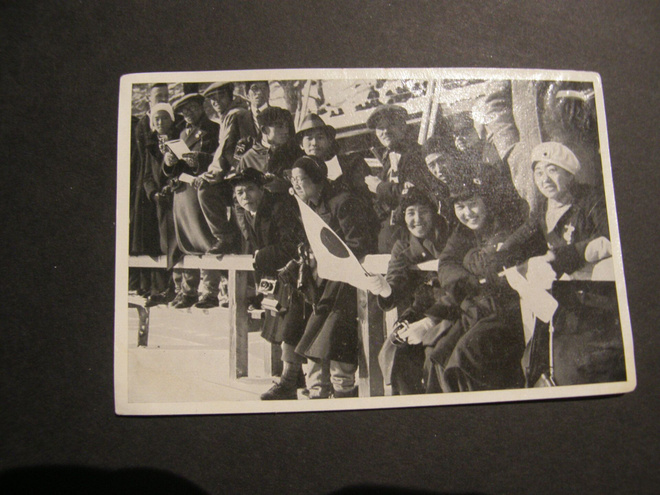 1936 OLYMPIA Garmisch Partenkirchen / Yleisö Japani