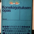 Konekirjoituksen opas Pöntys - Tanninen 1965 - pikkukuva 1
