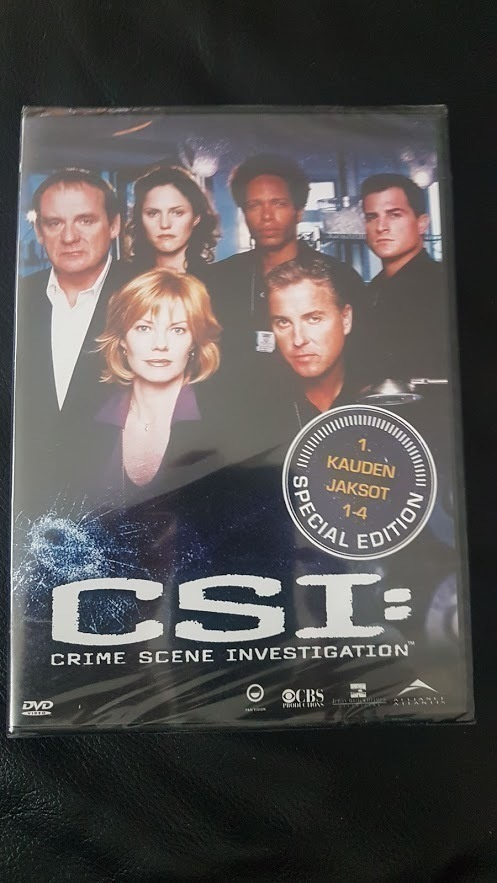 dvd csi 1. kauden jaksot 1-4 special edition