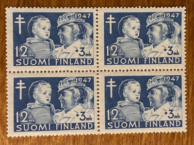 TUB 1947 12MK+ 3MK NELIÖ**