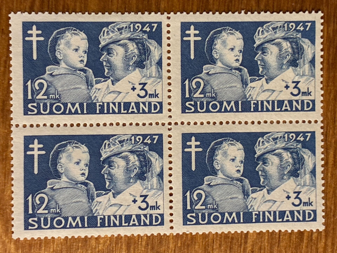 TUB 1947 12MK+ 3MK NELIÖ**