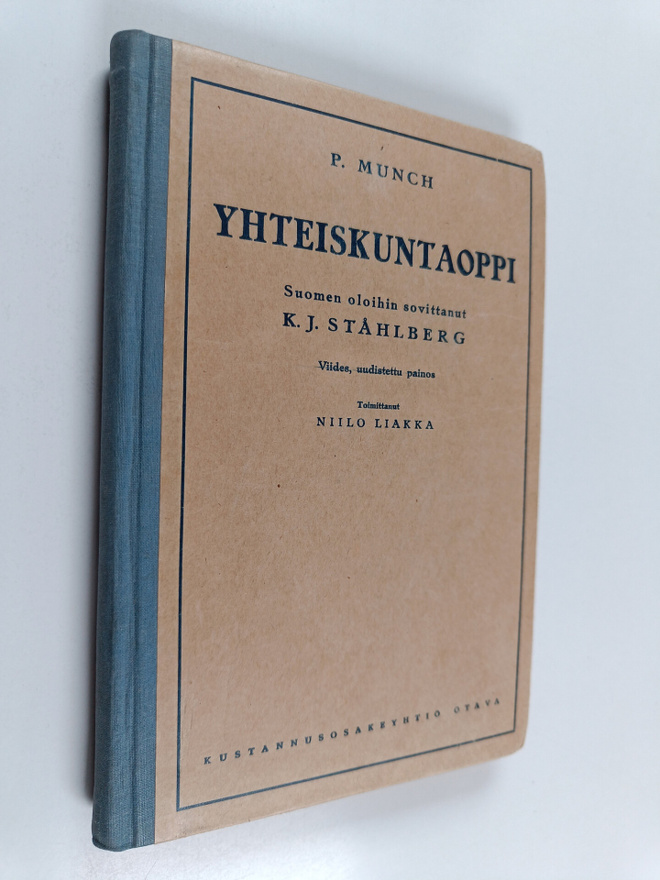 P. Munch : Yhteiskuntaoppi