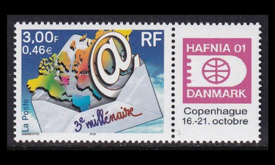 Ranska 3505_IIzf ** Millenium postimerkkinäyttely (2000)