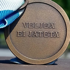 Sotaveteraani merkki. Soljella XXV. Halkaisija - 30 mm. - pikkukuva 5