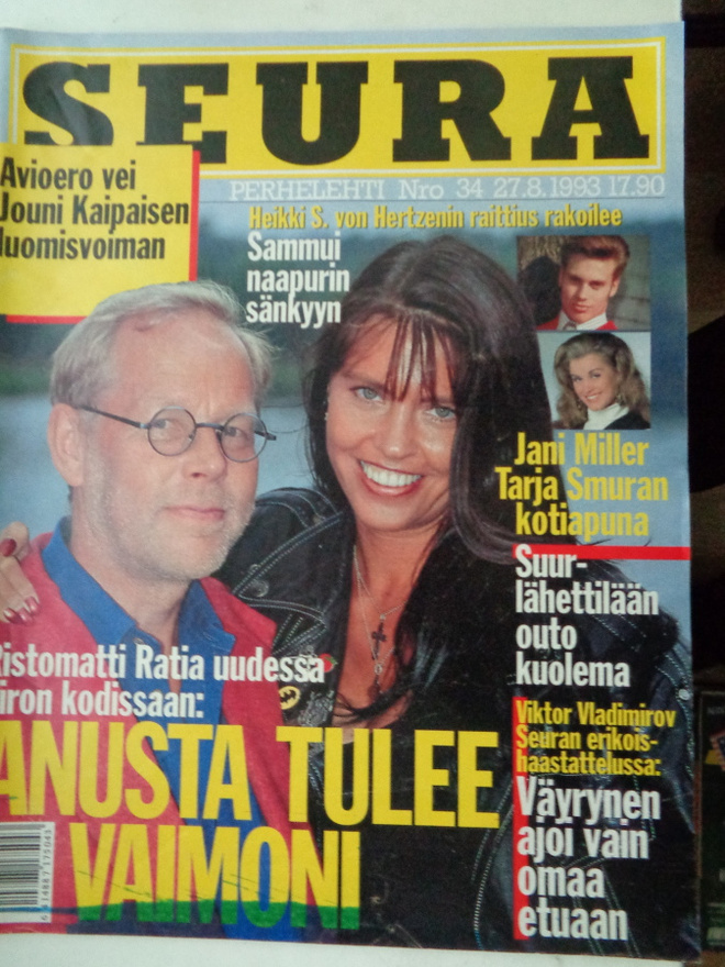 Seura lehti Nro 34/1993 (26.10)