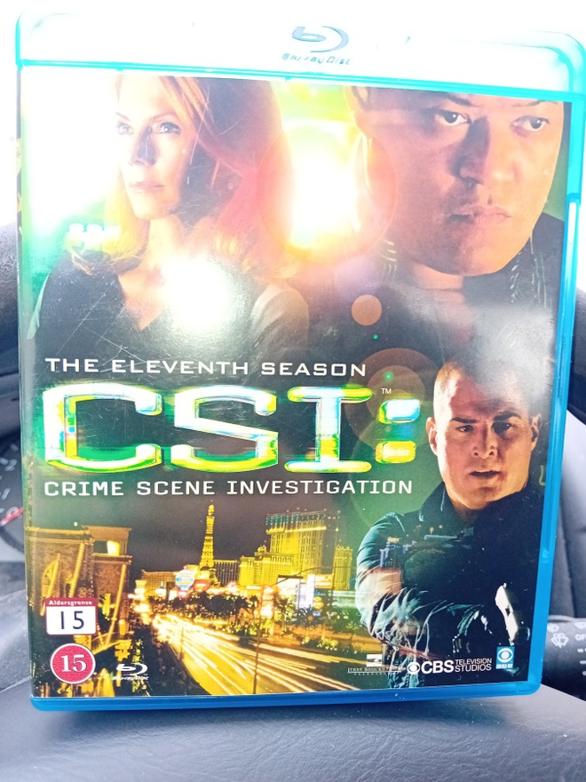 4 blu-ray CSI CRIME SCENE INVESTIGATION 11. TUOTANTOKAUSI