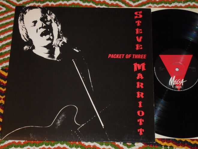 STEVE MARRIOTT - Packet Of Three - LP 1984 blues rock EX-