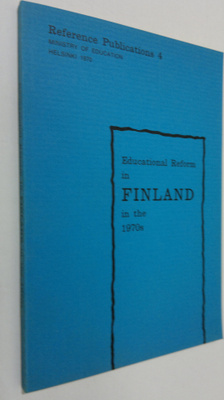 Rene Nyberg : Educational reform in Finland in the 1970s