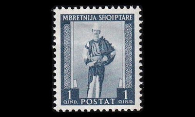 Albania 298 * Käyttösarja 1 Q (1939)