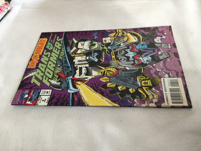 MARVEL TRANSFORMERS GENERATION 2 4/1994 HYVÄ