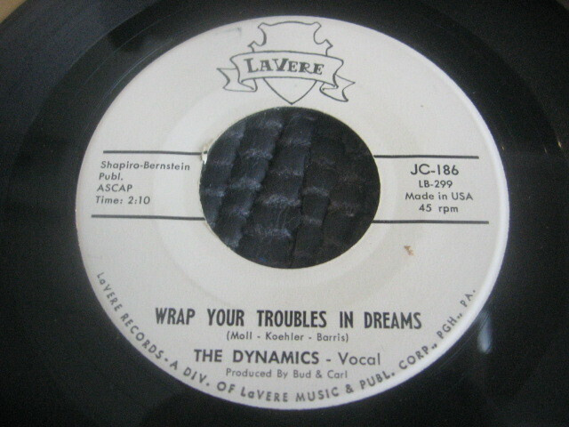 7" - The Dynamics - I Can't Give You Anything But Love