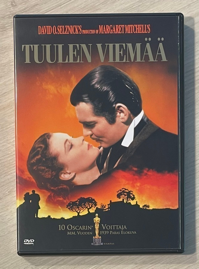 Tuulen viemää (1939) Clark Gable & Vivien Leigh