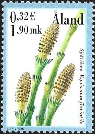 Åland 2001  Itiökasveja Järvikorte  1,90 mk ** LaPe 187