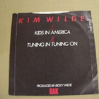 Kim Wilde Kids in America 7 45 UK 1981 - pikkukuva 2