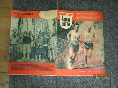 URHEILU LEHTI KUVA AITTA 1958