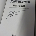 JOUNI HYNYNEN - MUISTIKUVIA UUSI KIRJA NIMMARILLA - pikkukuva 2