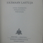 A. E. Järvinen: Erämaan lastuja. 1p. Wsoy 1949. - pikkukuva 2
