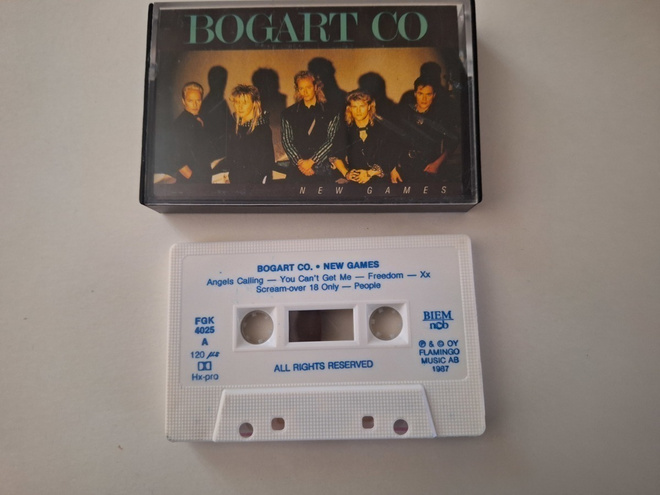 BOGART CO - NEW GAMES c-kasetti