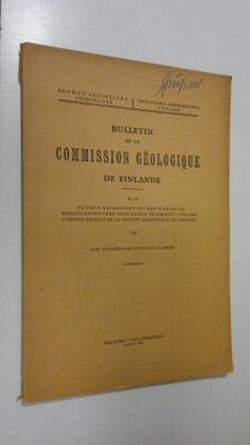I Leiviskä : Bulletin de la Commission Geologique de Finl...