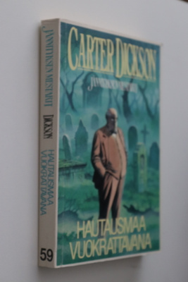 Carter Dickson : Hautausmaa vuokrattavana ( 1.p. 1991 )