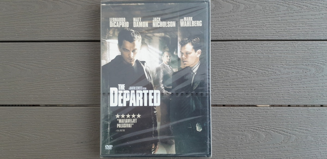 DVD: The Departed (Leonardo DiCaprio, Matt Damon 2006) UUSI