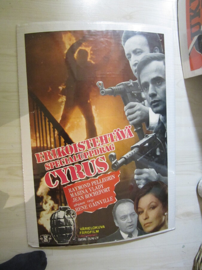 VANHA ORIG ELOKUVAJULISTE ERIKOISTEHTÄVÄ CYPRUS