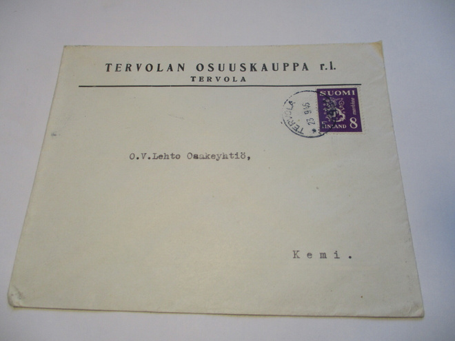 1946 Tervola Osuuskauppa