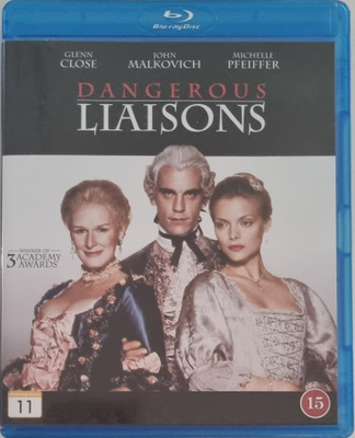 DANGEROUS LIAISONS / VALHEET JA VIETTELIJÄT BLU-RAY