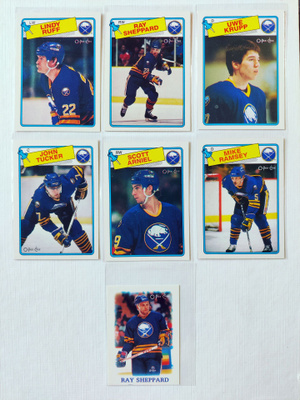 88-89 Opc - Buffalo Sabres 7kpl