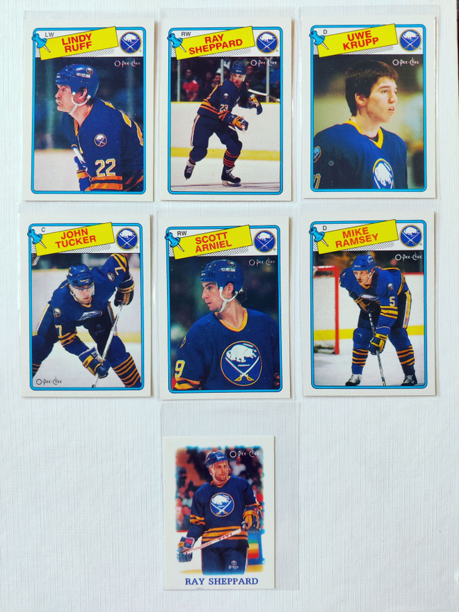 88-89 Opc - Buffalo Sabres 7kpl